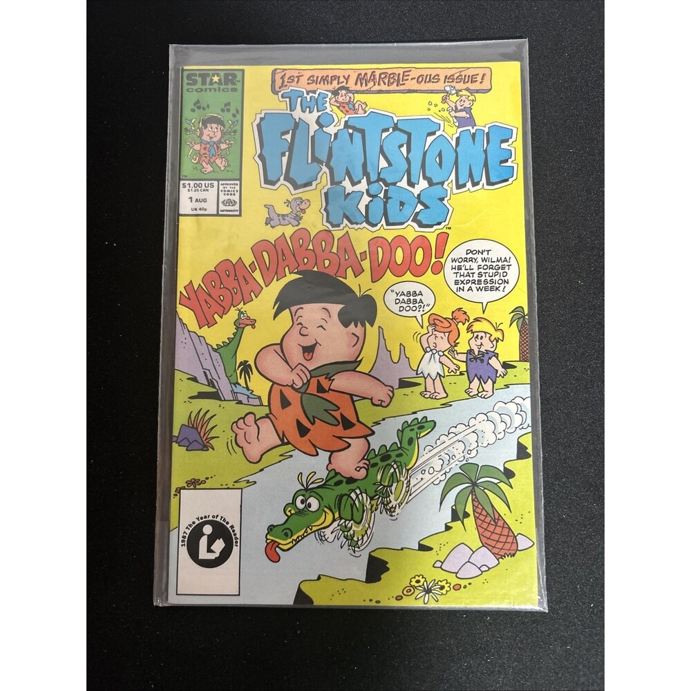 The Flintstone Kids #1 1987 Marvel Star Comics Hanna Barbera Cartoon